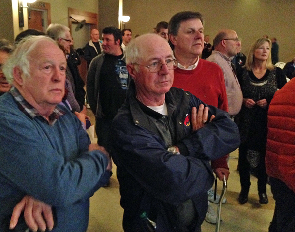 Incumbants Barry Turpin (acclaimed Bloomfield) and Jim Dunlop, who easily topped Wellington's polls.