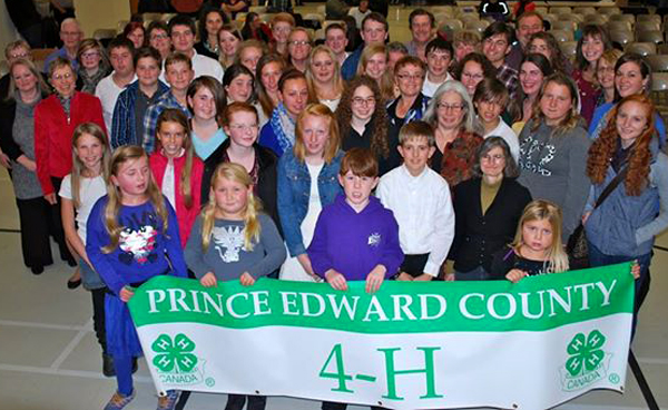 4H members and supporters honoured the year's achievements.