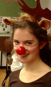 Isobel McDonald is Rudolph