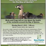 Be a citizen scientist for Bay of Quinte