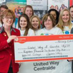 Students show support for United Way