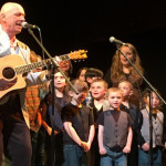 Spring Thing singing for school support