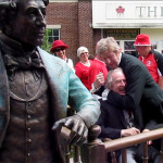 Sir John A arrives for larger-than-life Canada Day celebration