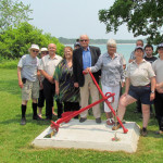 Display anchors history of schooner, MacDonald family and Lakeland Lodge