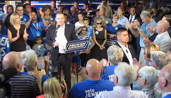 "On Oct. 19 Canadians will make a crucial choice," said Bay of Quinte candidate Jodie Jenkins. "We will be picking somebody to make the big decisions for Canada. I don't think there's been a time in this generation where it hasn't mattered more more who's sitting in the Prime Minister's desk," he said.