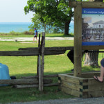 Old-fashioned fun at site of Sandbanks' grand lodge