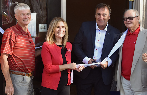 Former MP Lyle Vanclief joined Sue and Neil Ellis and former MPP Keith MacDonald to officially cut the ribbon opening the Picton office at 124 Main St., Picton (former Lockyer building). The office is open Monday to Friday: 1-4pm and Saturday: 10am to 5pm 