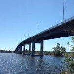 One lane - overnights - on bridge to Belleville
