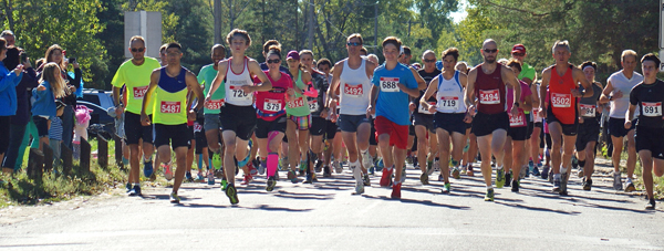 There were 167 participants at the 21st annual run. -Theresa Durning photo