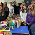 PECI students help fill food bank shelves in time for Thanksgiving