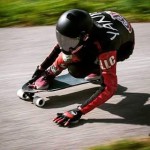 Roads closed off for long boarders event