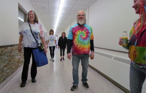 Participants walked and visited information booths provided by the Prince Edward County Museums and the Alzheimer's Society of Hastings Prince Edward.