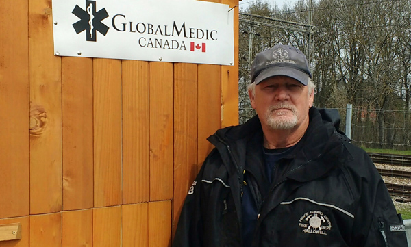 the County's Richard Campbell is part of the Canadian Rapid Response team deployed to Serbia