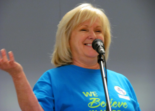 Judy Fraser, event organizer.