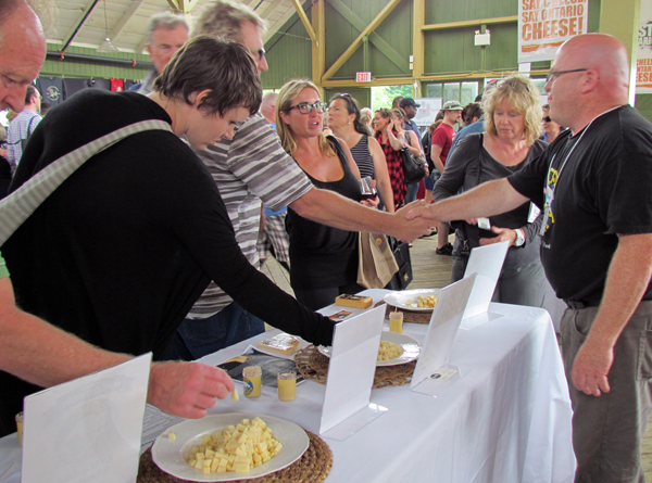 Cheesemaker Armand Bernard discusses the Cow Creamery's 2016 Cheese of the Year - the Avonlea Clothbound Cheddar