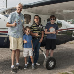 Young dreamers fly high with local pilots