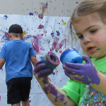 Paint at the HUB of Kids' Art in the County event