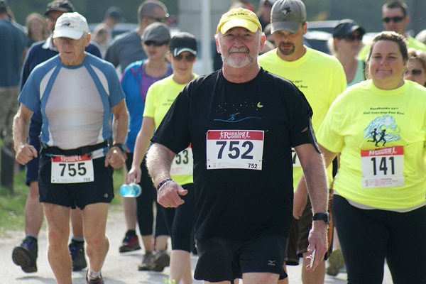 Jerry Vickers, of Belleville and Michael LaRose, of Picton both placed in the top 10 in their age category. - Theresa Durning photo