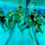 Swimmers diving into impressive season