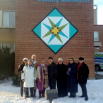 Giant community hug unveiled at County's hospital