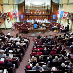 Voices ring in Christmas time at carol service