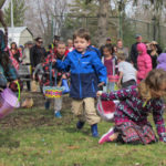 No rain on Easter parade and community egg hunts