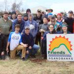 PECI students help Friends plant 150 trees at Sandbanks