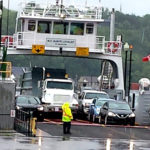 One ferry in service Wednesday and Thursday