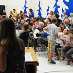 Nostalgic gathering at Pinecrest school closing ceremony