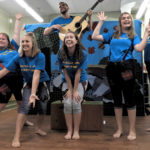 Queen's Barefoot Players tell of Touques and Tales at Picton library