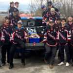 Picton Pirates fill a truck in food drive