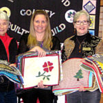 Quilters serve up handcrafted gifts for delivery with Meals on Wheels
