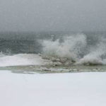 High winds and waves brings water safety statement