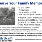 Preserve your family's video memories