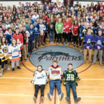 Donning jerseys to show support for Humboldt