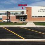 Students evacuate to arena due to a gas odour at the school