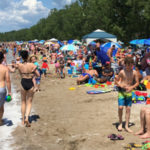 Sandbanks has reached capacity - visit late afternoon