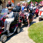 Wellington bike gang roars in to celebrate member's 90th birthday