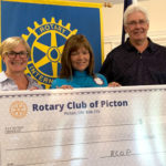Rotary rides in with $6,800 donation to Reaching for Rainbows