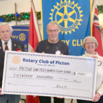 Rotary honours literacy partners, supports food bank