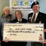 Royal Canadian Legion grants for PEC hospital equipment tally $65,000