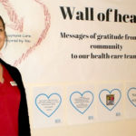 Wall of hearts expresses community gratitude to health care team