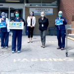 County businesses provide dinner and a movie for hospital staff