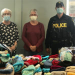 Hospital Auxiliary crafters helping Keep Kids Warm