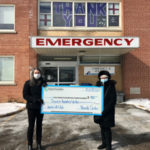 Artist painting her way through pandemic supports County's hospital