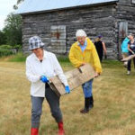 Hudgin House clean up reveals 1800s artifacts