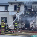 Fire contained to one unit in blaze at Picton Heights row housing