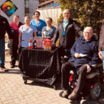 Pancake breakfast donation - with an ice-cream machine on top - honours Walts