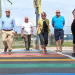 Rainbow crosswalks to show pride in an inclusive community