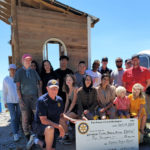 University students contribute to rebuild of Wellington Rotary Beach entry kiosk